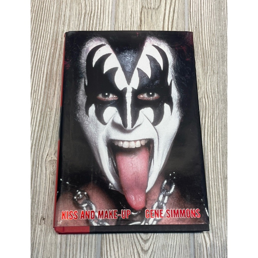 Kiss and Make-Up Hardcover by Gene Simmons Crown Publishers Autobiography Music